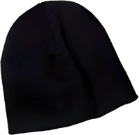 Port & Company CP91 Beanie Cap - Black - Black / One Size Fits Most