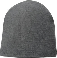 Port & Company CP91L Fleece Lined Beanie Cap Athletic Oxford Dark Gray / One Size Fits Most