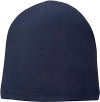 Port & Company CP91L Fleece Lined Beanie Cap Navy Navy / One Size Fits Most
