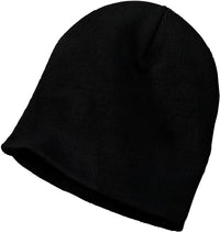 Port & Company CP94 Port & Companyknit Skull Cap Black Black / One Size Fits Most