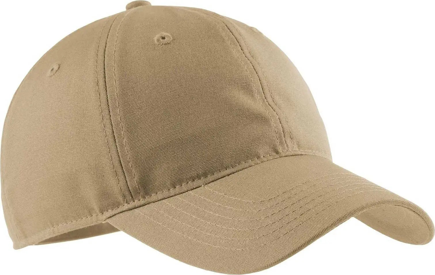 Port & Company CP96 Soft Brushed Canvas Cap Khaki Khaki / One Size Fits Most
