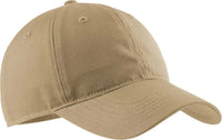 Port & Company CP96 Soft Brushed Canvas Cap Khaki Khaki / One Size Fits Most