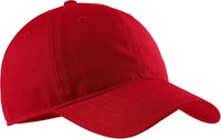 Port & Company CP96 Soft Brushed Canvas Cap Red Red / One Size Fits Most