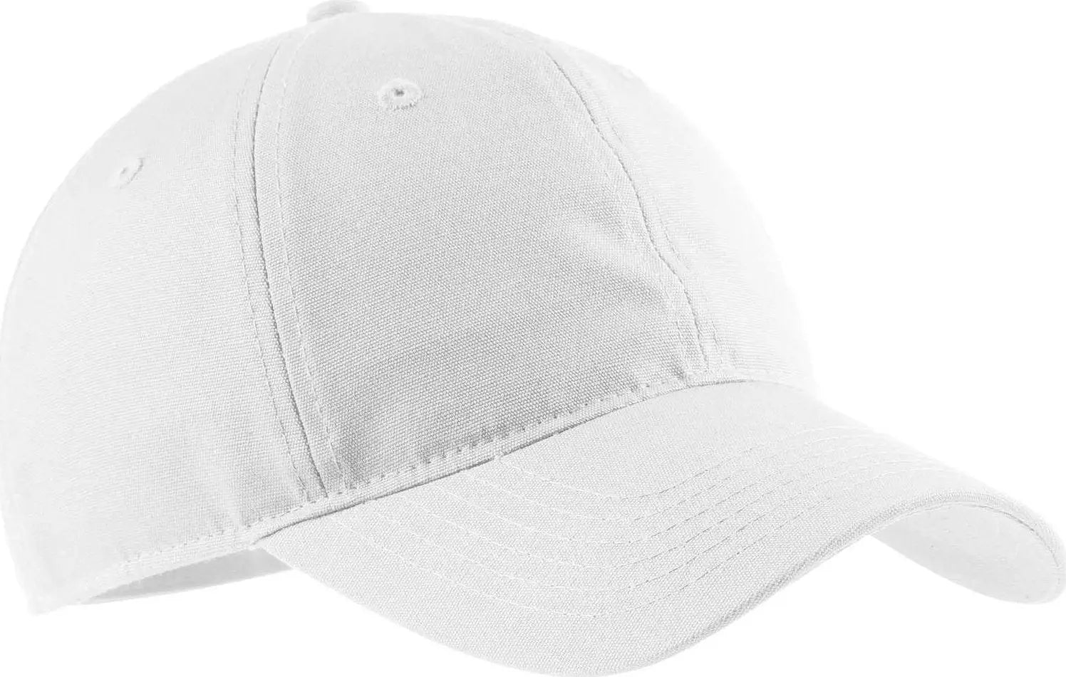 Port & Company CP96 Soft Brushed Canvas Cap White White / One Size Fits Most