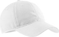 Port & Company CP96 Soft Brushed Canvas Cap White White / One Size Fits Most