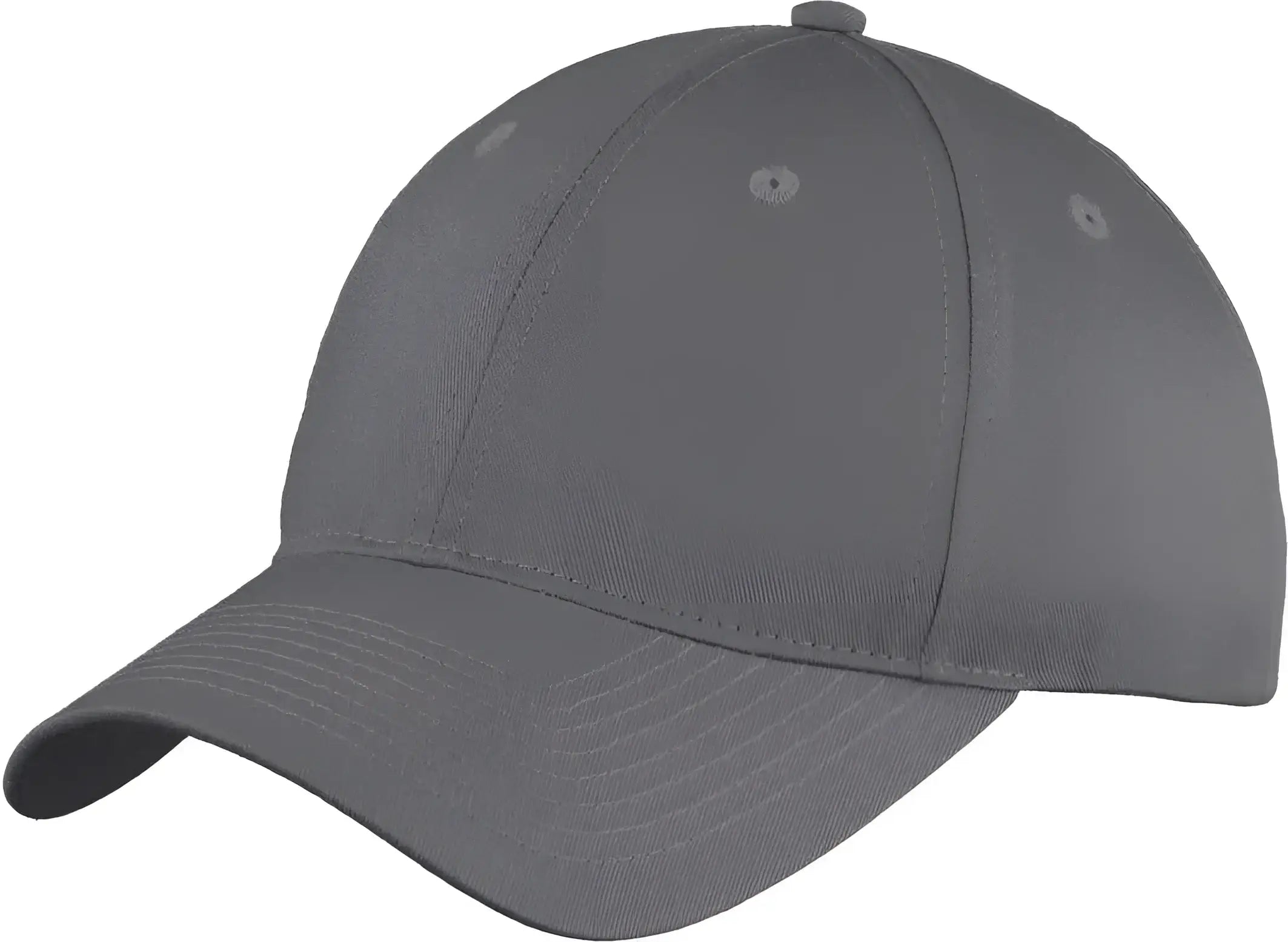 Port & Company YC914 Youth Six Panel Unstructured Twill Cap Charcoal Dark Gray / One Size Fits Most