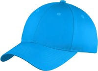 Port & Company YC914 Youth Six Panel Unstructured Twill Cap Sapphire Blue / One Size Fits Most