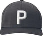 Puma Golf 22537 P Snapback Golf Cap - Quiet Shade - Gray / One Size Fits Most