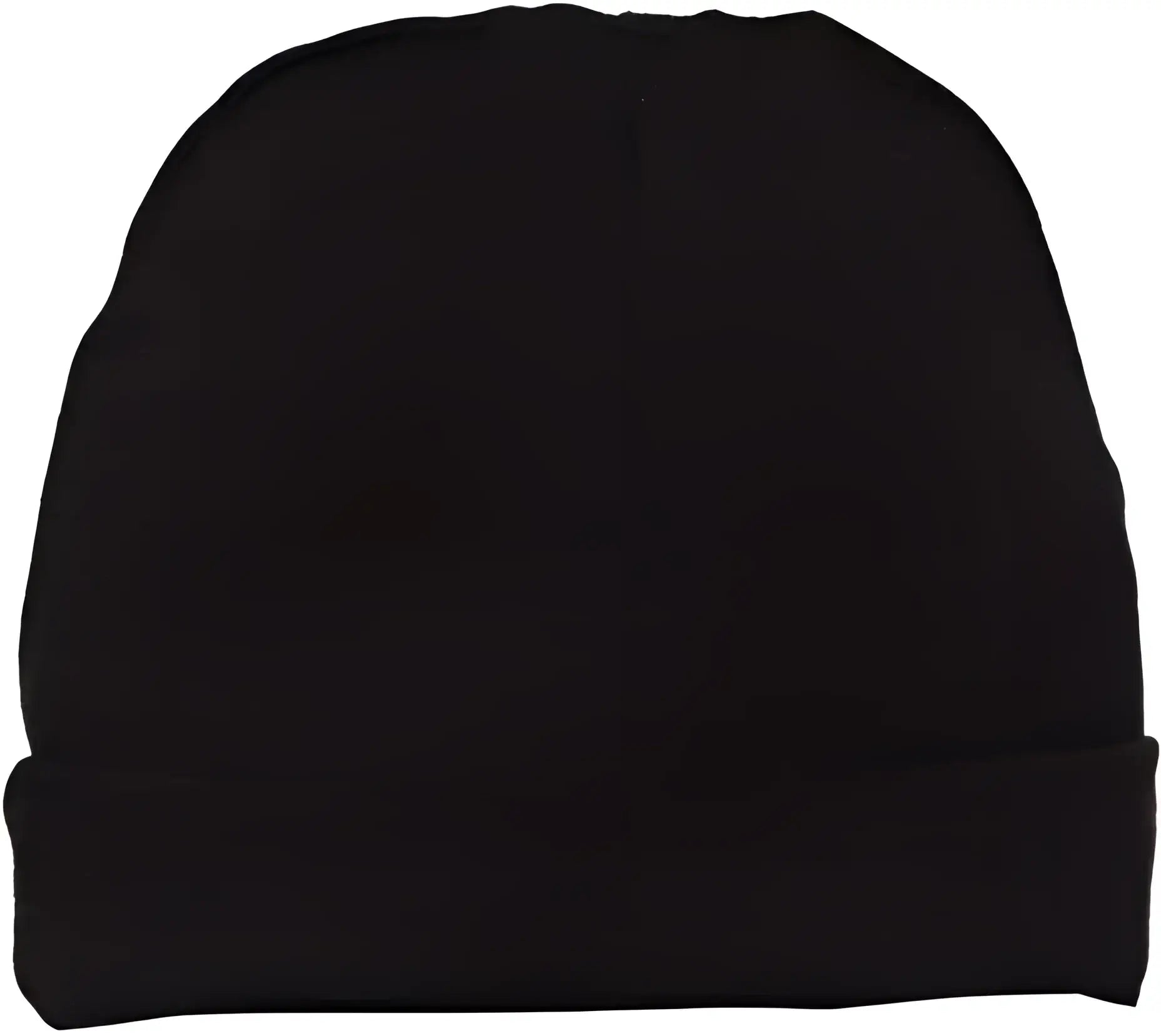 Rabbit Skins 4451 Infant Baby Rib Beanie Black Black / One Size Fits Most