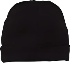 Rabbit Skins 4451 Infant Baby Rib Beanie Black Black / One Size Fits Most