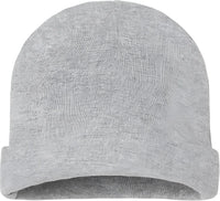 Rabbit Skins 4451 Infant Baby Rib Beanie - Heather - Heather / One Size Fits Most