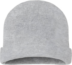 Rabbit Skins 4451 Infant Baby Rib Beanie - Heather - Heather / One Size Fits Most