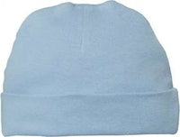 Rabbit Skins 4451 Infant Baby Rib Beanie Light Blue Ice Blue / One Size Fits Most