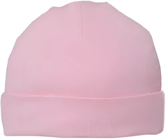 Rabbit Skins 4451 Infant Baby Rib Beanie - Pink - Pink / One Size Fits Most