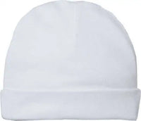 Rabbit Skins 4451 Infant Baby Rib Beanie White White / One Size Fits Most