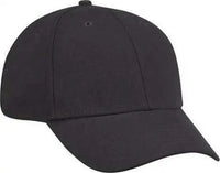 Red Kap HB20 Polyester Ball Cap - Black - Black / One Size Fits Most