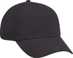 Red Kap HB20 Polyester Ball Cap - Black - Black / One Size Fits Most