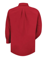 Red Kap SP90 Poplin Dress Shirt - Red