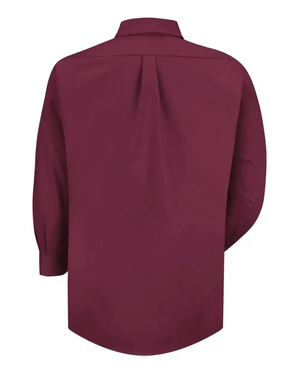 Red Kap SP90 Poplin Dress Shirt - Burgundy