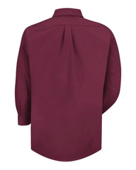 Red Kap SP90 Poplin Dress Shirt - Burgundy