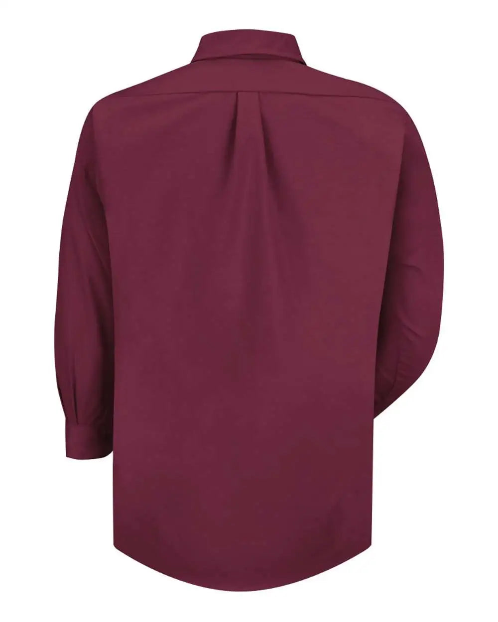Red Kap SP90 Poplin Dress Shirt - Burgundy - Sleeve 36 37