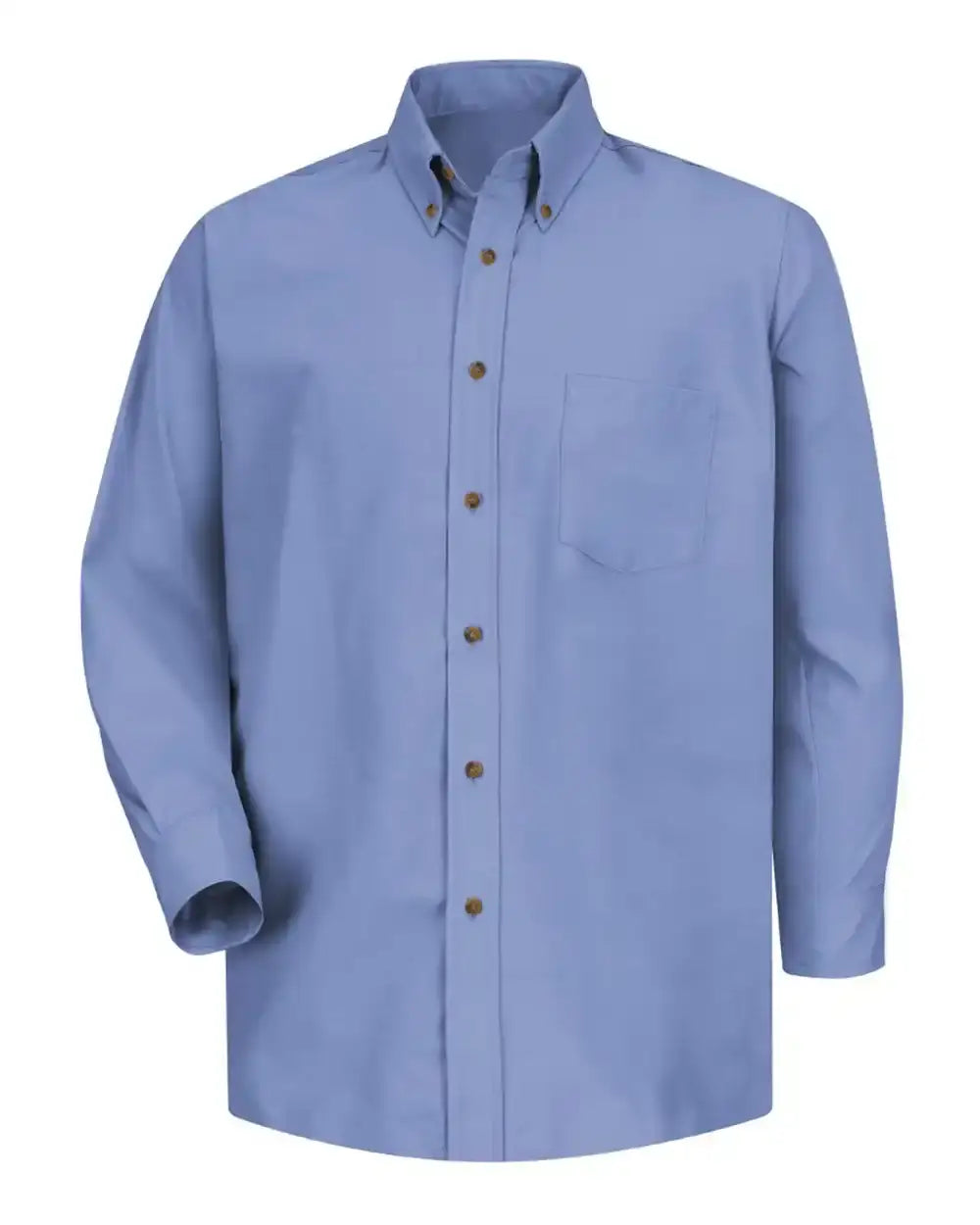 Red Kap SP90 Poplin Dress Shirt - Light Blue - Ice Blue / S