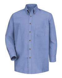 Red Kap SP90 Poplin Dress Shirt - Light Blue - Ice Blue / S
