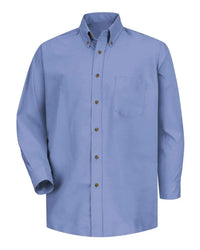Red Kap SP90 Poplin Dress Shirt - Light Blue - Sleeve 32 33 - Ice Blue / M