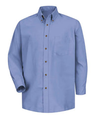 Red Kap SP90 Poplin Dress Shirt - Light Blue - Sleeve 36 37 - Ice Blue / L
