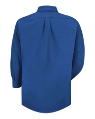 Red Kap SP90 Poplin Dress Shirt - Royal Blue - Sleeve 32 33