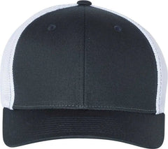 Richardson 110 Fitted Trucker with R Flex Caps Navy White