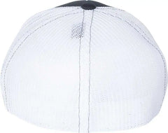 Richardson 110 Fitted Trucker with R Flex Caps Navy White
