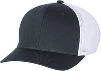 Richardson 110 Fitted Trucker with R-Flex Caps - Navy White - Navy White / SM-MD