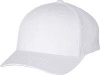 Richardson 110 Fitted Trucker with R-Flex Caps - White - White / SM-MD