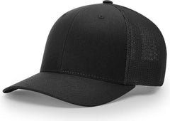 Richardson 110 R-Flex Trucker Cap - Charcoal Black