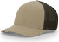 Richardson 110 R-Flex Trucker Cap - Khaki Coffee - Khaki Coffee / LG-XL