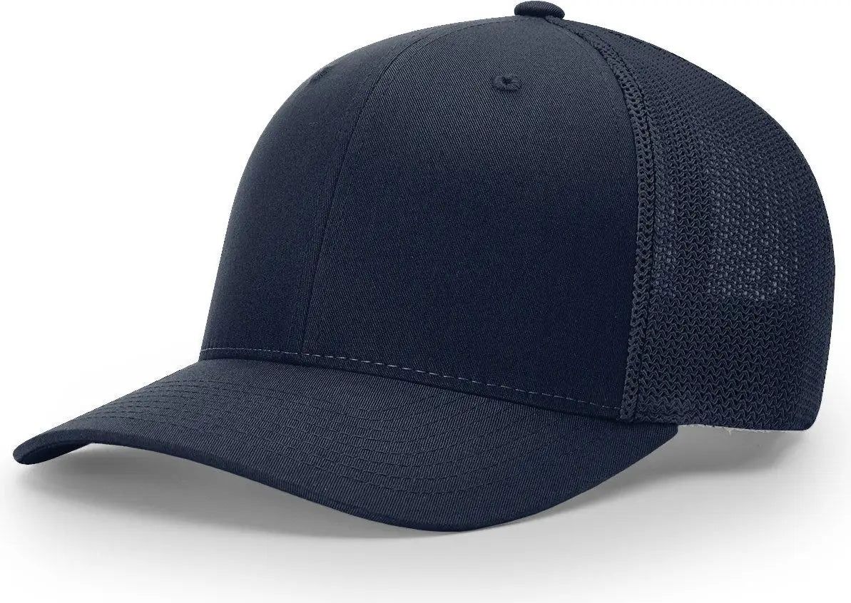 Richardson 110 R-Flex Trucker Cap - Navy - Navy / LG-XL