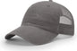 Richardson 111 Garment Washed Trucker Cap - Charcoal - Dark Gray / OSFM