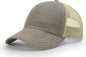 Richardson 111 Garment Washed Trucker Cap - Driftwood Khaki - Driftwood Khaki / OSFM