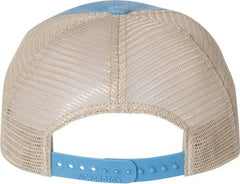 Richardson 111 Garment-Washed Trucker Caps - Columbia Blue Khaki - Columbia Blue Khaki / OSFM