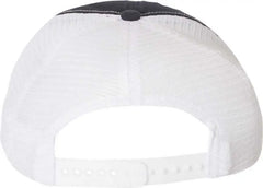 Richardson 111 Garment-Washed Trucker Caps - Navy White - Navy White / OSFM