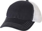 Richardson 111 Garment-Washed Trucker Caps - Navy White - Navy White / OSFM