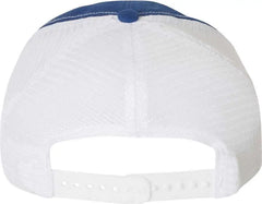 Richardson 111 Garment-Washed Trucker Caps - Royal White - Royal White / OSFM