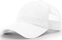 Richardson 111 Garment-Washed Trucker Caps - White - White / OSFM