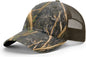 Richardson 111P Garment Washed Printed Trucker Cap - Mossy Oak Brown - Mossy Oak Brown / OSFM