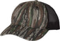 Richardson 111P Washed Printed Trucker Caps - Realtree Original Black - Realtree Black / OSFM
