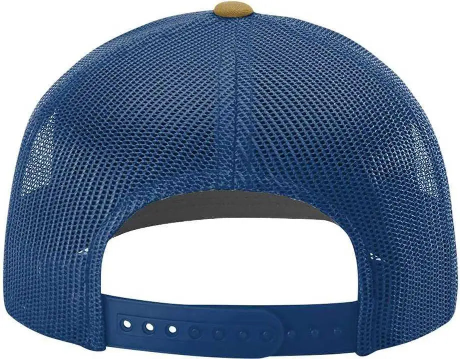 Richardson 112 Snapback Trucker Caps - Biscuit True Blue - Tan Blue / OSFM