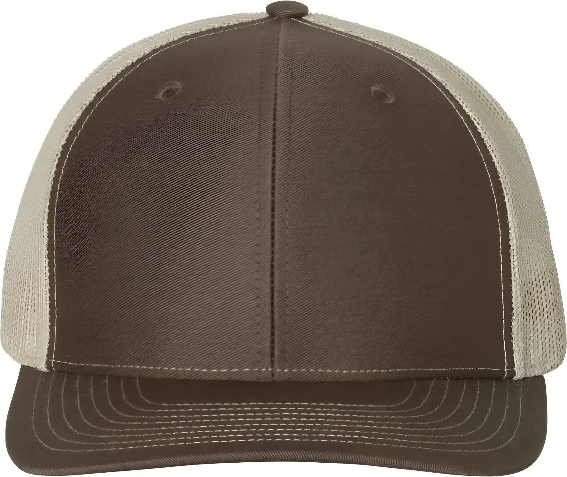Richardson 112 Snapback Trucker Caps - Brown Khaki - Brown Khaki / OSFM