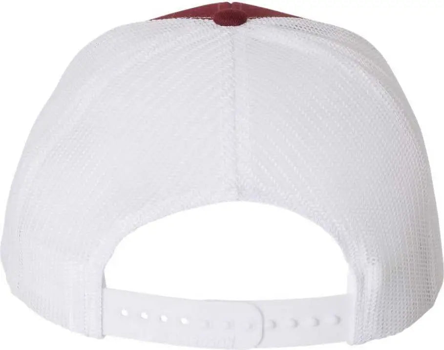 Richardson 112 Snapback Trucker Caps - Cardinal White - Cardinal White / OSFM