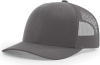 Richardson 112 Snapback Trucker Caps - Charcoal - Dark Gray / OSFM